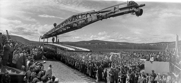 Редкие фотографии строительства БАМа Редкие фотографии строительства БАМа