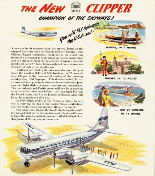 Как выглядел Boeing 377 Stratocruiser, самый большой пассажирский самолет в мире Как выглядел Boeing 377 Stratocruiser, самый большой пассажирский самолет в мире